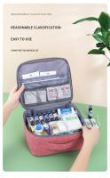 Kit De Primeros Auxilios Para Viajes Con Gran Capacidad De Almacenamiento De Medicamentos Caja Médica Portátil Para Emergencias Al Aire Libre Y Survival - details 9