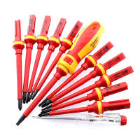 Kit De Herramientas Para Eléctricos 13pcs 1000V Con Destornilladores Aislados Magnéticos Y Bits De Phillips Pozidriv Torx - details 3