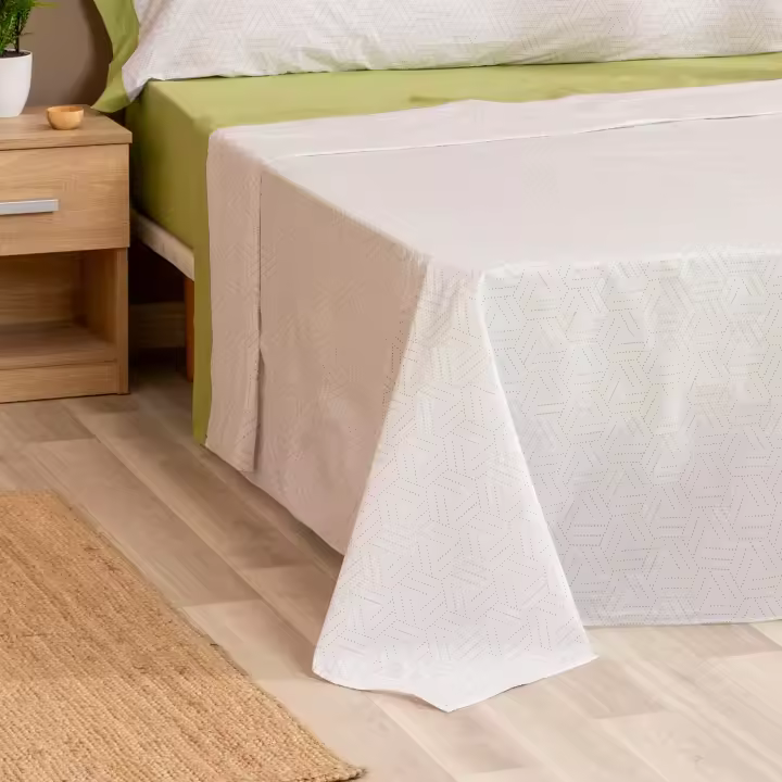 Juego de Sábanas Tela Taru Verde KARAMELO - 1