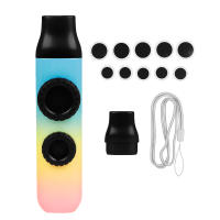 Kazu Flute ABS Zoukat Kazoo Con Dos Agujeros Reemplazables Boquilla De Soplado 10pcs Instrumento Musical Para Ukulele Y Guitarra - details 42