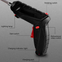 Set De Herramientas Eléctricas Recargables 47PCS 3.6v Para Mantenimiento Doméstico Y Reparación Con Batería De Litio Cordless Destornillador - details 3