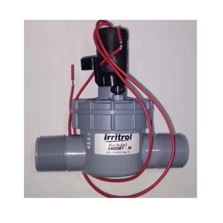 Electroválvula 2400 mt 1" Irritrol 24v macho macho para riegos automáticos - 1
