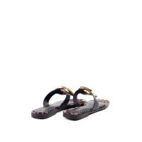 ISTERIA 25099 001 Sandalias planas de Mujer 36024 25V ESCLAVA ADORNO METAL NEGRO - details 2
