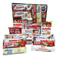 Bandeja Regalo Mega Pack de Chocolates Kinder - Nutella - Rafaello - Nestle. +15 Unid. Caja Bandeja Regalo Original con Kinder Bueno, Nutella, Bombones Rafaello, Chocolates Nestle [IAMI] - details 0