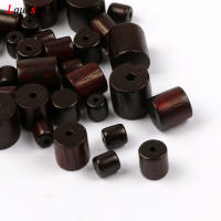 Bolas De Madera De Sándalo Naturales Cilíndricas Para Joyería DIY Accesorios Para Pulseras Tamaños 6/8/10/12mm Espaciadores - details 3