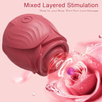 Vibrador De Succión De Rosas Para Mujeres Juguetes Sexuales Clitóris Y Pezones Sucker G Spot Vibradores Para Adultos Material De Silicona - details 8