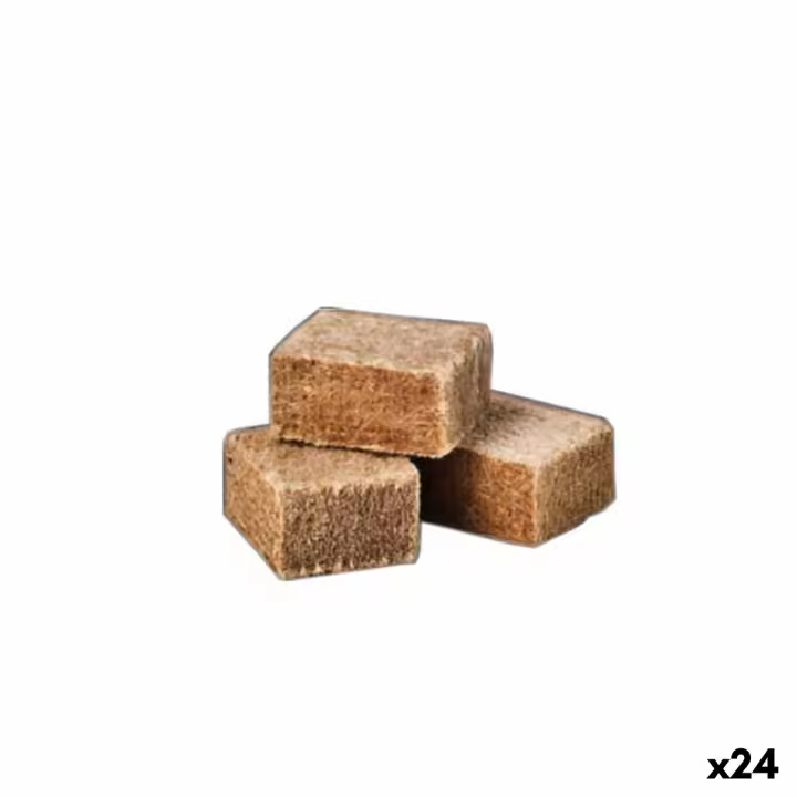 Madera con Cera para Barbacoa Algon Madera (24 Unidades) - 1