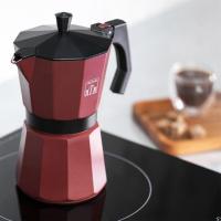 Cafetera Italiana Cecotec Cumbia Mokclassic 1200 Garnet de aluminio para 12 tazas, color granate - details 2