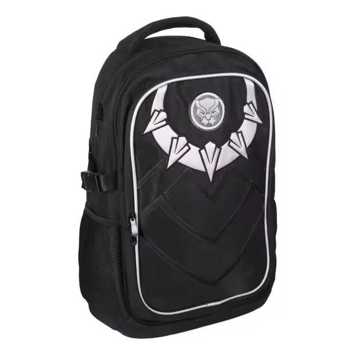Marvel Avengers Cerdá Mochila Doble Compartimento Pantera Negra - 1