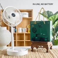 Ventilador Retráctil USB Recargable Plegable Portátil Mini Electrónico Ajustable Para Dormitorio Exterior Dispositivos De Enfriamiento - details 13