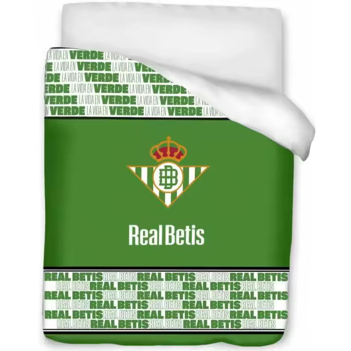Edredones Deportivos Oficiales para Fanáticos: Real Betis, Sevilla FC y Real Madrid Mommata - 1