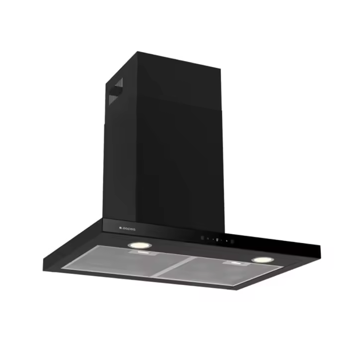 Campana extractora en T Aspes ACPT601AN 290W 634,1 m3/h A negro - 1
