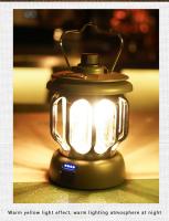 Linterna Portátil Recargable USB Retro Para Camping Luz De Tent Acuñada Impermeable LED Con Iluminación Dimmable Sin Etapas Para Exterior Y Emergencias - details 3