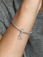 Pandora - Charm Colgante de Celebración del 21.° aniversario - Plata de Ley - details 2
