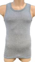 Sporting - Pack de 2 Camisetas de hombre tirantes lisa. Blanco, Negro, Gris jaspeado y Celeste. Ropa interior de hombre.261 - details 1