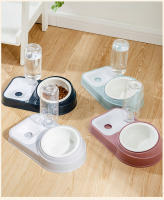 Cuenco De Agua Para Gatos Acero Inoxidable O Plástico Doble Protección De Columna Cervical Dispensador Automático No Encharca La Boca - details 18