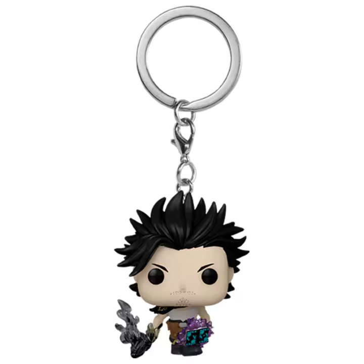 Llavero Pocket POP Black Clover YamiFigura  Coleccionable - Idea de Regalo- Mercancia Oficial - Juguetes para Niños y Adultos - Movies Fans - Muñeco para Coleccionistas y Exposición - 1