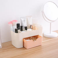Caja De Almacenamiento Para Maquillaje Grande Organizador De Joyería Y Pinturas Para Uñas En La Mesa Contenedor De Maquillaje - details 11