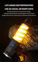 Linterna LED Super Brillante Multi Funcional Para Camping Luz De Emergencia Para Running Al Aire Libre Con Zoom Pocket - details 9