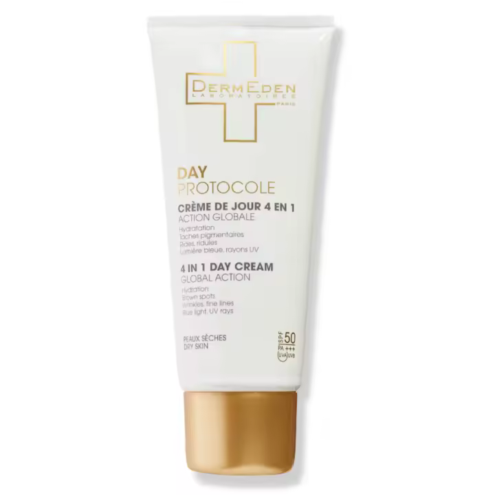 Laboratoires Dermeden Crema Facial Hidratante con Protección Solar SPF 50 para Piel Seca y Sensible - 1