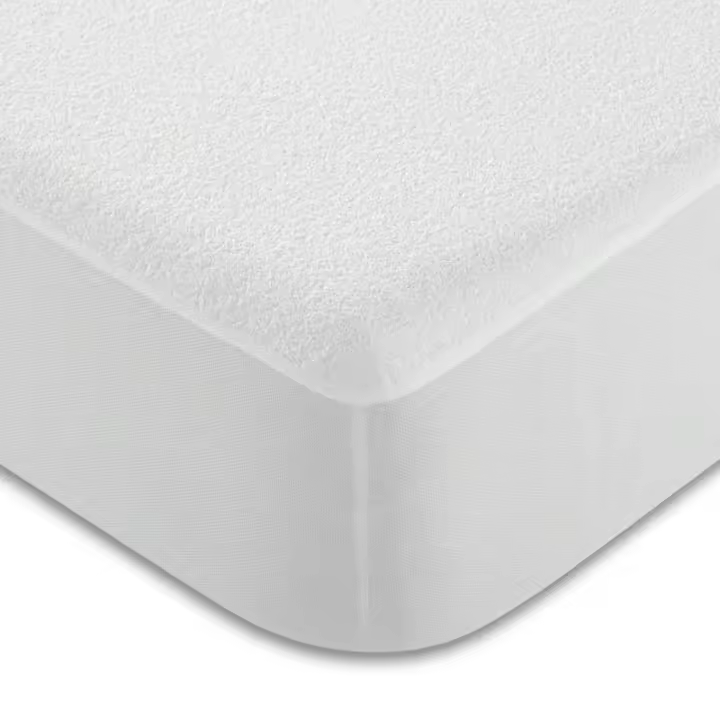 Protector Colchon Impermeable Rizo Funda De Colchón Impermeable Cubierta De Cama Lavable Gruesa Impermeable Doméstico Prt Durabilidad Y Resistencia Blanco 4 Tamaños 90/105/135/150Cm - 1