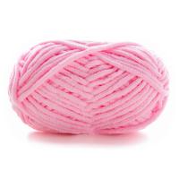 Hilo De Lana Para Tejer DIY Color Claro 50g 1Ply 3.5mm 60M Grueso Para Crochet Suéter Amante De La Bufanda Gorro Edredón - details 6