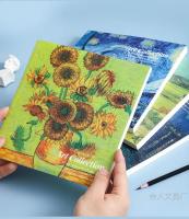 Libro De Dibujo a Pincel Estilo Van Gogh 20K Tamaño De Hoja A4 Papel De Dibujo a Mano Esp�adura De 80 Hojas Para Estudiantes De Arte - details 15