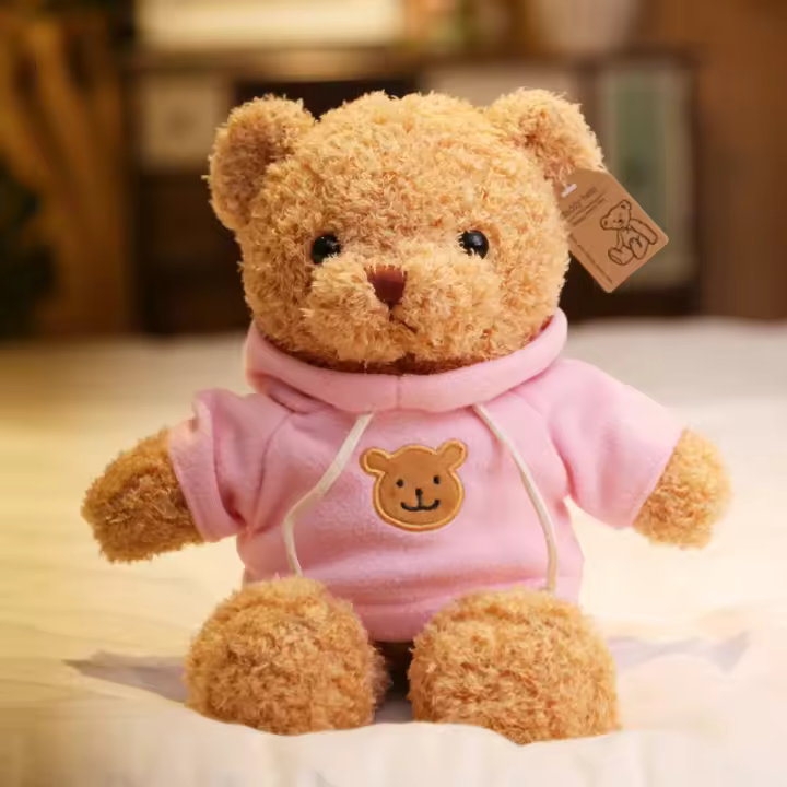 Jumper De Osito De Peluche Creativo Juguetes De Peluche Para Abrazar Regalo De Boda Día De La Niñez Valentine's Day Osos De Regalo - 1