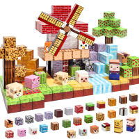 Juego De Bloques Magnéticos Para Niños Y Niñas Set De Cubos Sensoriales STEM Montessori Posibilidades Infinitas De Construcción Regalo Para Bebés - details 0