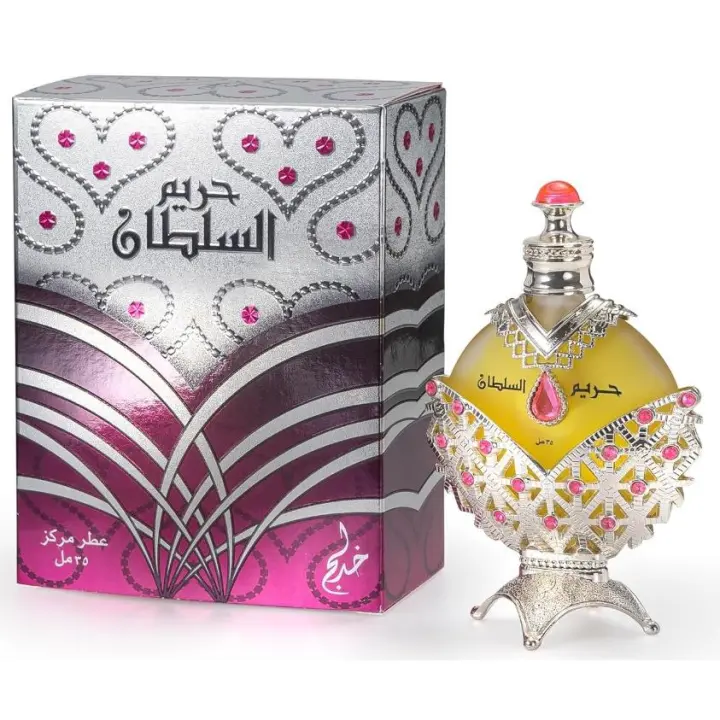 Hareem Sultan Silver By Khadlaj Concentrated Perfume Oil 35ml - 1