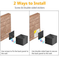 Lámpara De Pared LED Recargable Con Control Remoto Y Luz RGB Iluminación Ajustable Sin Cable Decoración Moderna Para El Hogar - details 6