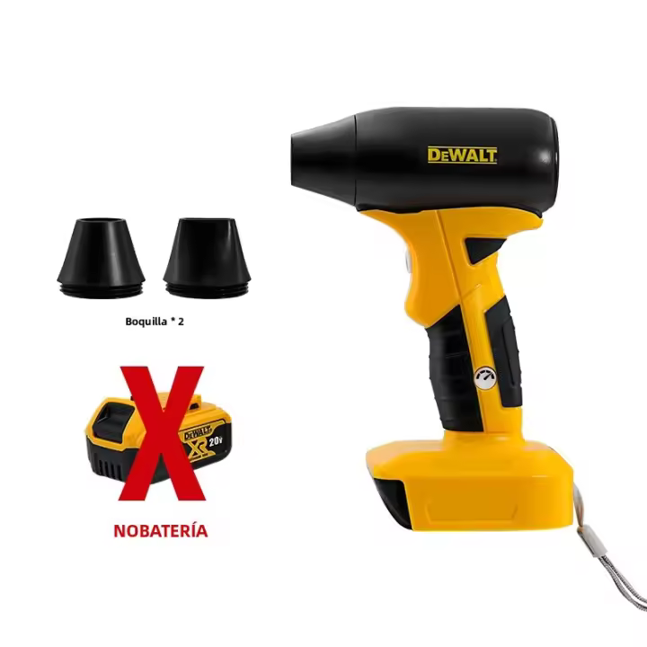 Soplador Eléctrico Portátil Dewalt 20V Sin Escobillas Multiusos Para Coche Secador De Mano Herramientas De Pulverización Y Limpieza - 1