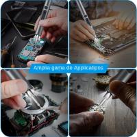 Juego De Destornilladores Eléctricos De Precisión 28 En 1 Mini Herramienta De Reparación Sin Cable Con 24 Piezas Magnéticas 2 Ajustes De Torque 3 Luces LED - details 8