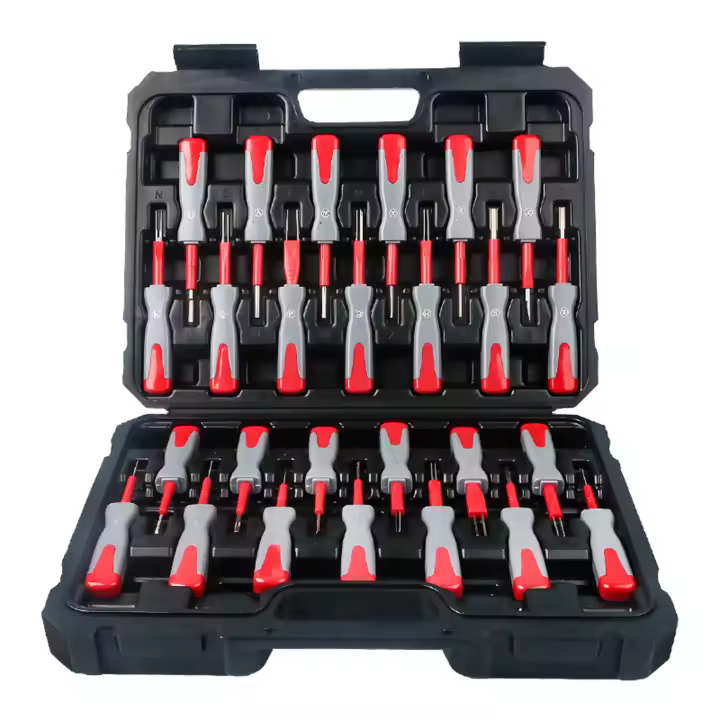 Kit De Herramientas Para Eliminación De Terminales 26 Pcs Universal Para Desconectores De Enchufe De Cable De Vehículo - 1