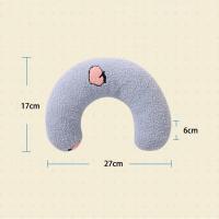 Almohada Invierno Para Perros Y Gatos Protector De Cuello Soporte Cabeza U-Shaped Para Dormir Profundo Almohada Para Pupusas Y Gatitos Material De Peluche - details 0