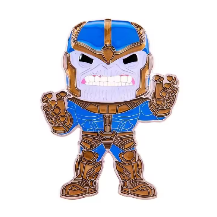 Funko POP! Pin Marvel - Thanos - Figura Coleccionable Oficial - Juguete para Niños y Adultos - Fans - Diversidad de Personajes y Temáticas - 1