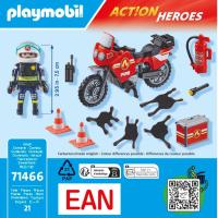 PLAYMOBIL moto de bomberos (71466) Action Heroes - details 3