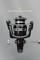 Carrete De Pesca GLS 13BB HK Serie Metal Para Lanzamiento De Distancia Carrete De Spinning Equipamiento De Pesca En Oceano Y Río - details 3