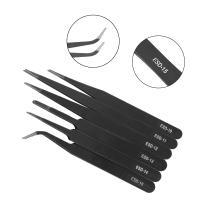 Juego De 6 Piezas De Aretes Precisos Para Reparación Industrial Antiestáticos Para Relojes Joyas Y Electrónica Incluye Aretes De Carbono - details 8
