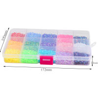 15000pcs De 3mm AB Jelly Rhinestones Resina Lentejuelas Colores Glitter Charms Accesorios Para Decoración De Uñas 3D DIY Strass - details 3