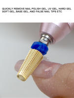 Nuevo 1Pcs Tungsteno Acero Uñas Broca Herramienta Millón De 5 En 1 Para Eliminar Esmalte De Uñas Gel UV Accesorio De Broca Para Uñas - details 5