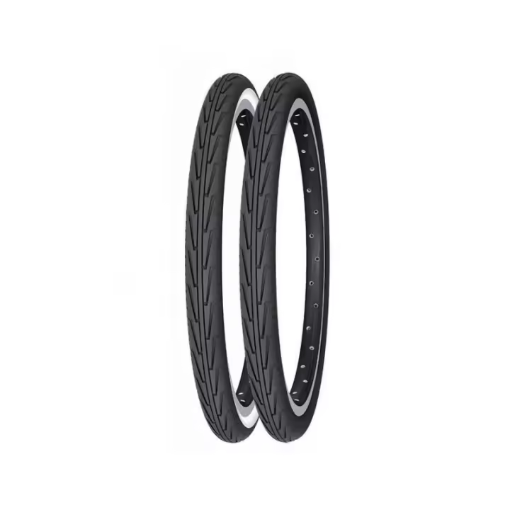 Michelin Cubierta 24x1.75 Diabolo City Blanca/Negr - 1