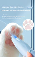 Afeitadora Eléctrica Para Perros Y Gatos Afeitadora Para Pies De Animales De Compañía Recortador De Pelo Apto Para Raza Grande Recargable - details 8