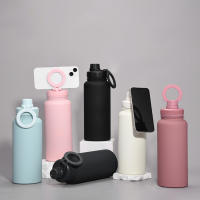 Tapa De Botella Aislada Doble Con Soporte Magnético Para Móvil Taza Termo Con Tapa Para Beber Para MagSafe Botella Deportiva De Gran Capacidad - details 0