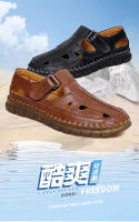 Zapatos De Hombre Hechos a Mano Casual Transpirables De Cuero Suede Antideslizantes Para Exterior Y Caminar En Venta Caliente - details 15