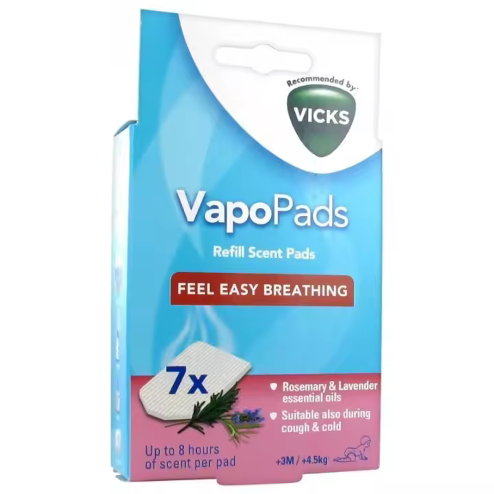 Vicks Vapopads Lavanda y Romero 7uds. para Humidificador Inhalador - 1