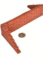 50pcs De Ladrillos Rojos De Miniatura Acacia Grove Para Jardín De Hadas Y Juguetes De Fiesta Modelos DIY De Piedra - details 3