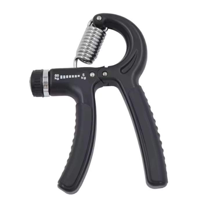 Entrenador De Agarre De Mano Ajustable De 5-60kg Con Contador Para Entrenamiento De Muñeca Y Antebrazo Para Construcción Muscular - 1