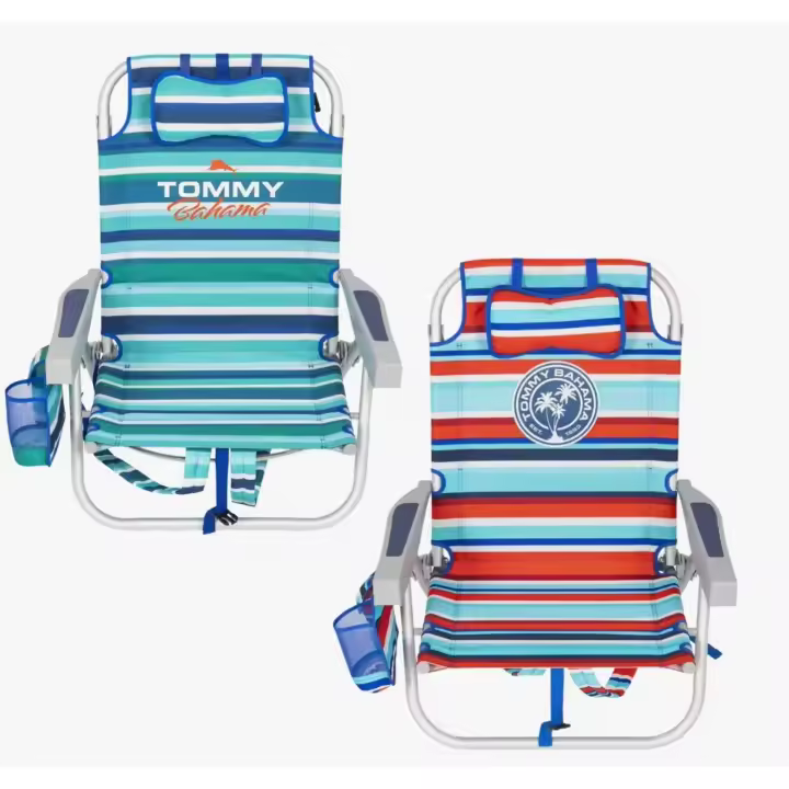 Silla Tommy. Silla Playa Tommy Bahama. Modelos 2025 4 Posiciones - 1