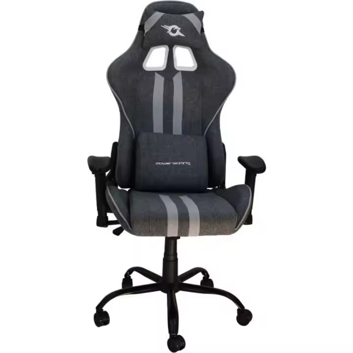 Silla de Tela PowerGaming Burnout Gris - 1